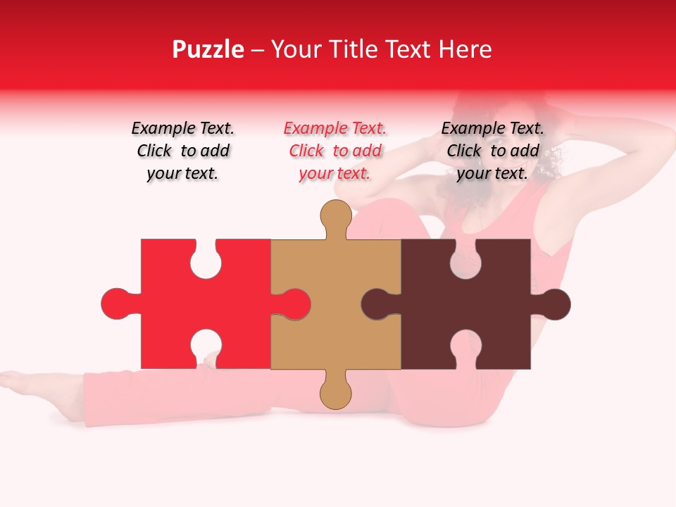 Contemplation Human Smile PowerPoint Template