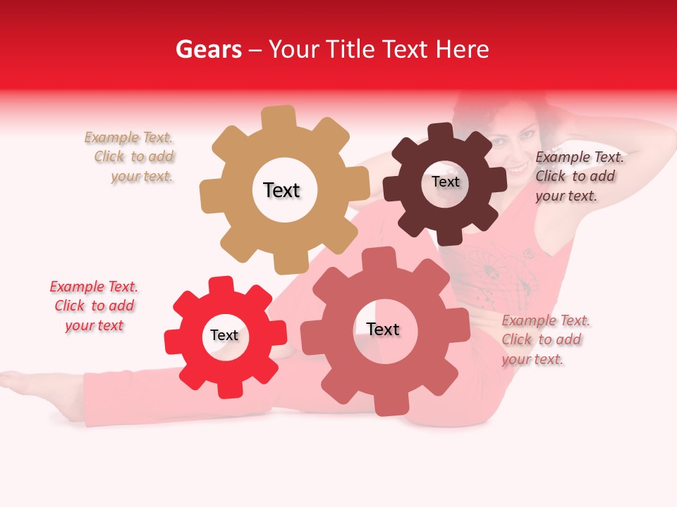 Contemplation Human Smile PowerPoint Template