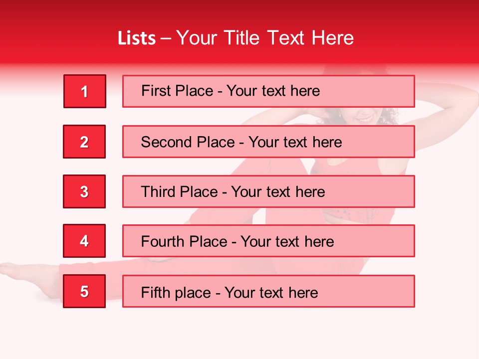 Contemplation Human Smile PowerPoint Template
