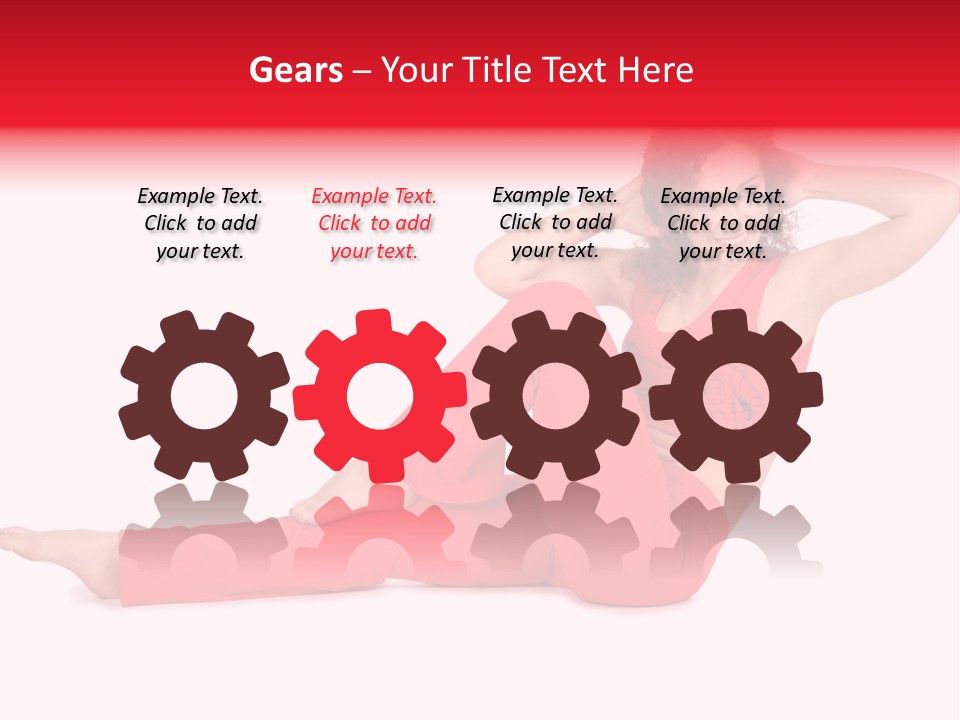 Contemplation Human Smile PowerPoint Template