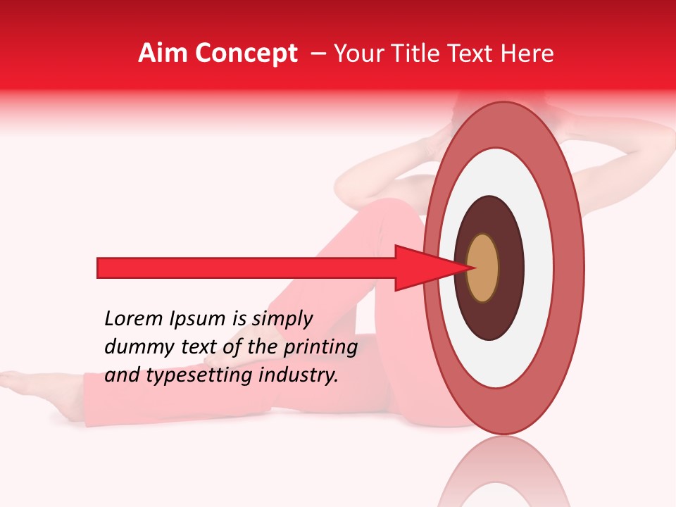 Contemplation Human Smile PowerPoint Template