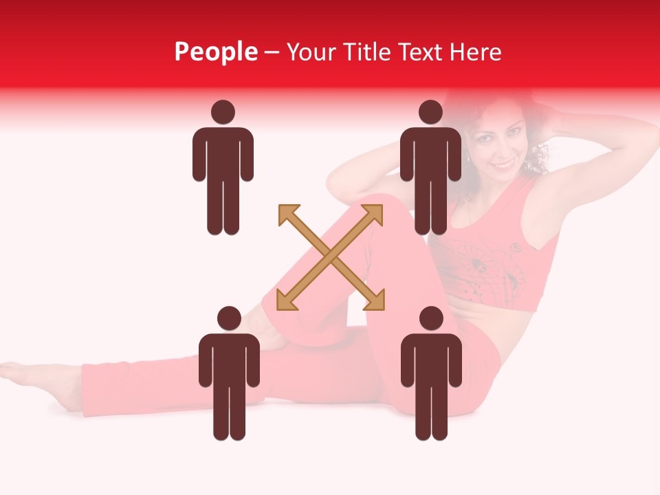 Contemplation Human Smile PowerPoint Template