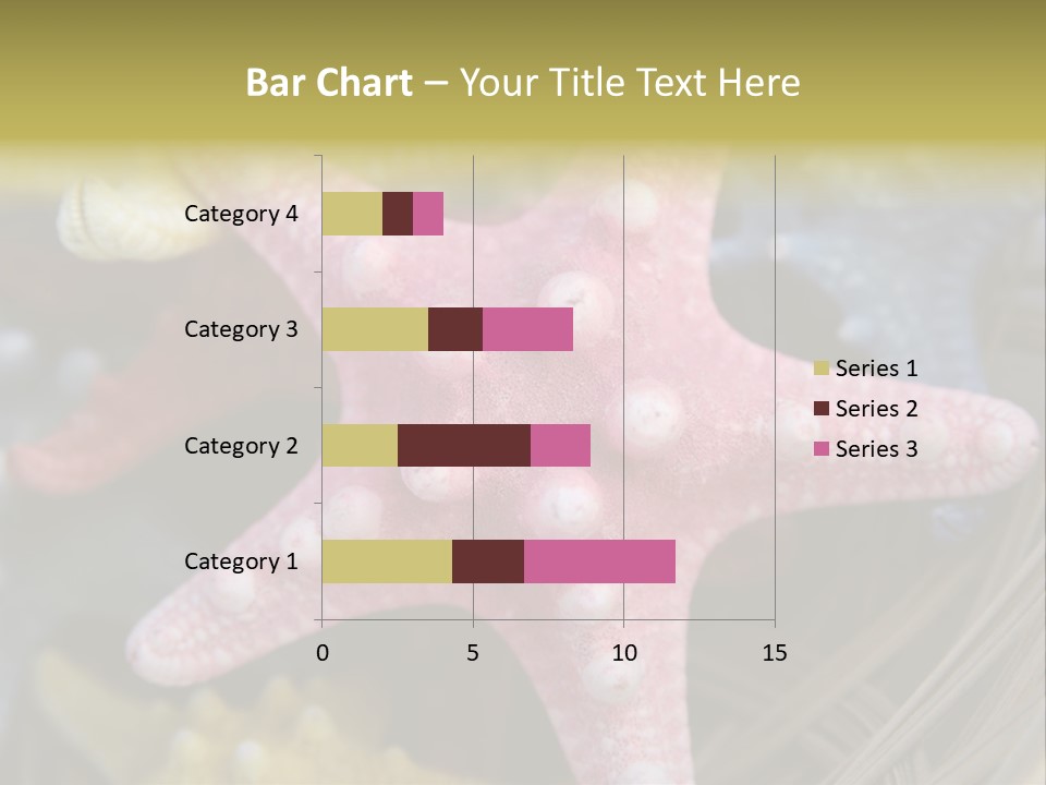 Aquatic Star Echinoderm PowerPoint Template