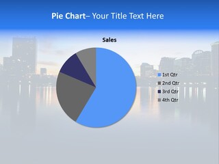 Water Skyscrapers Tourism PowerPoint Template