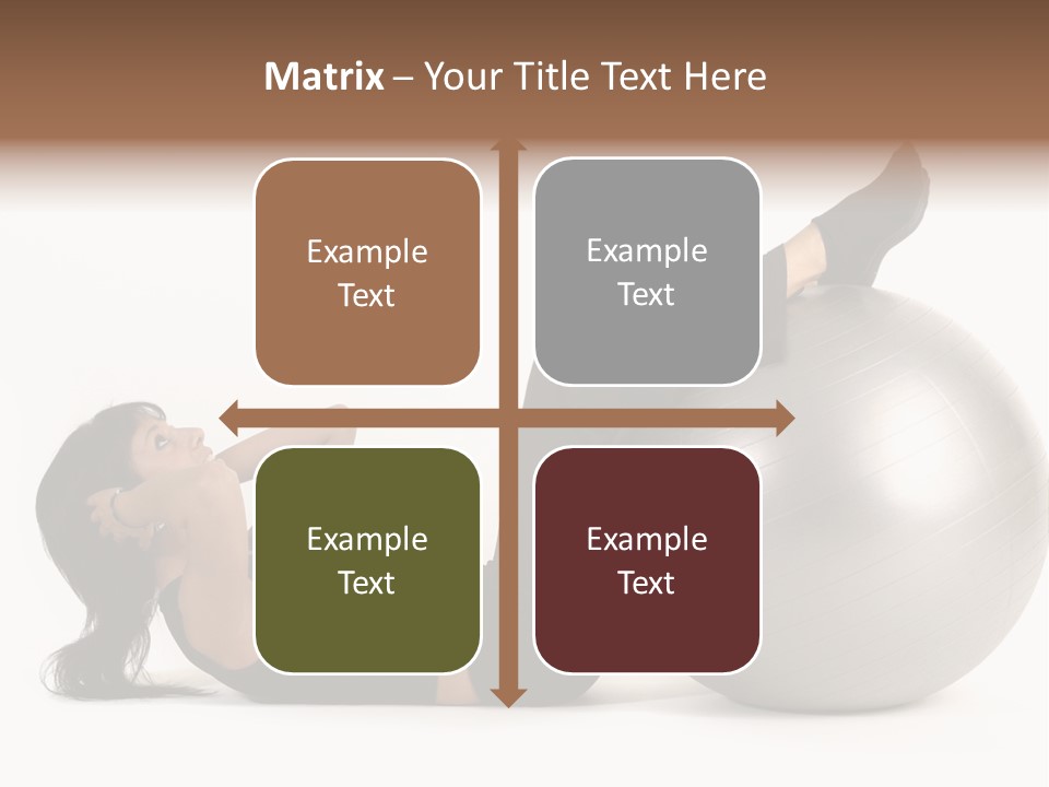 Abdos Musculaire Tenue PowerPoint Template