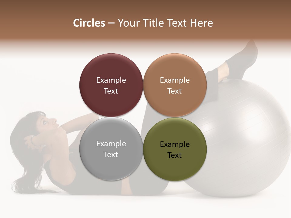 Abdos Musculaire Tenue PowerPoint Template