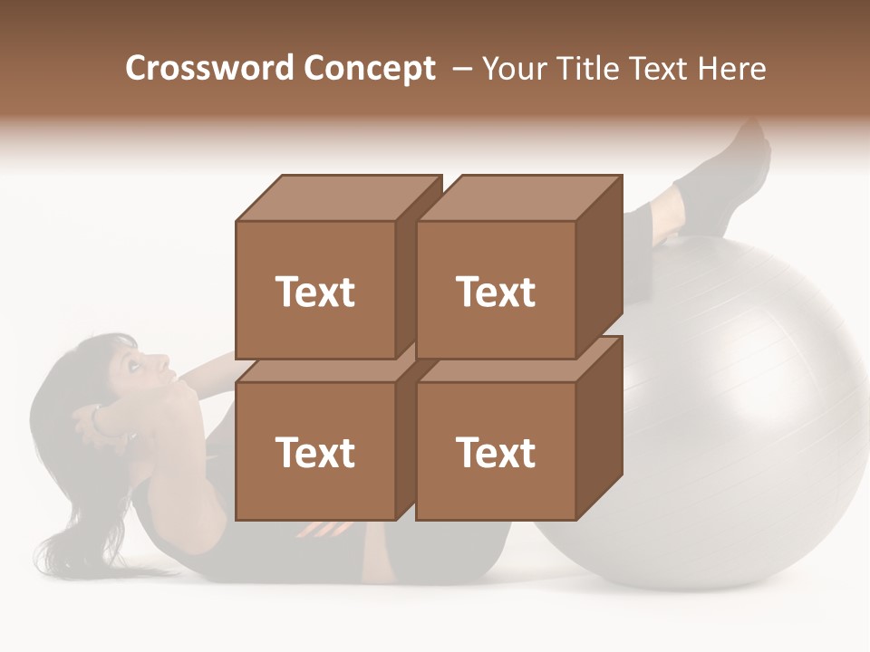 Abdos Musculaire Tenue PowerPoint Template