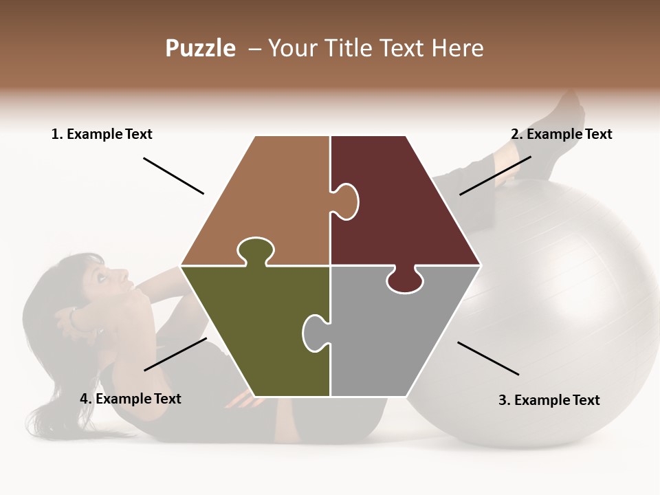 Abdos Musculaire Tenue PowerPoint Template