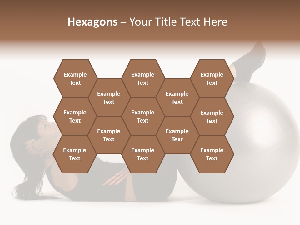 Abdos Musculaire Tenue PowerPoint Template