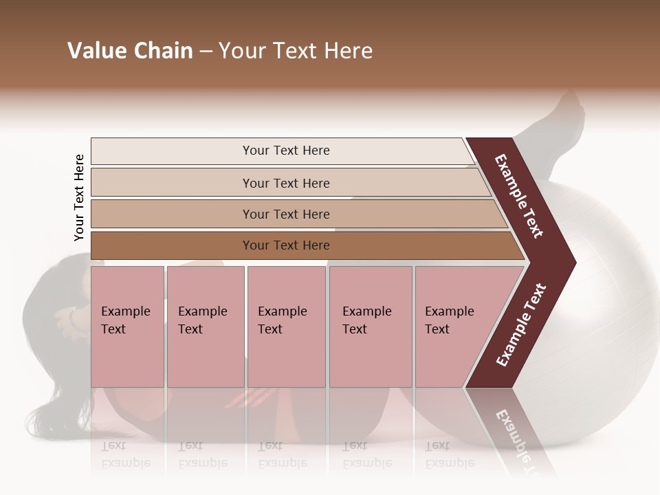 Abdos Musculaire Tenue PowerPoint Template