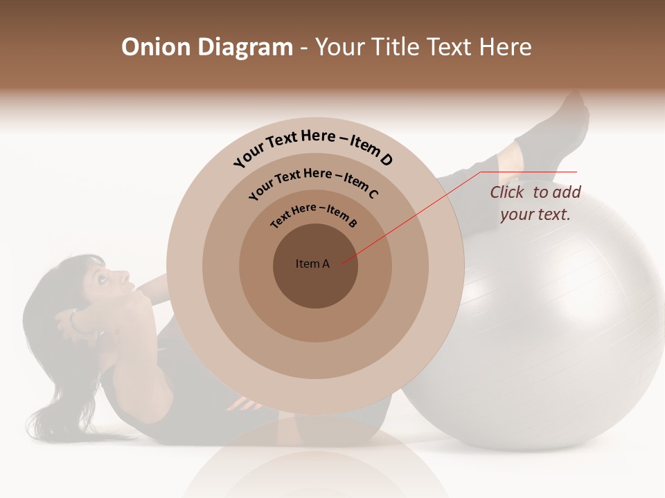 Abdos Musculaire Tenue PowerPoint Template