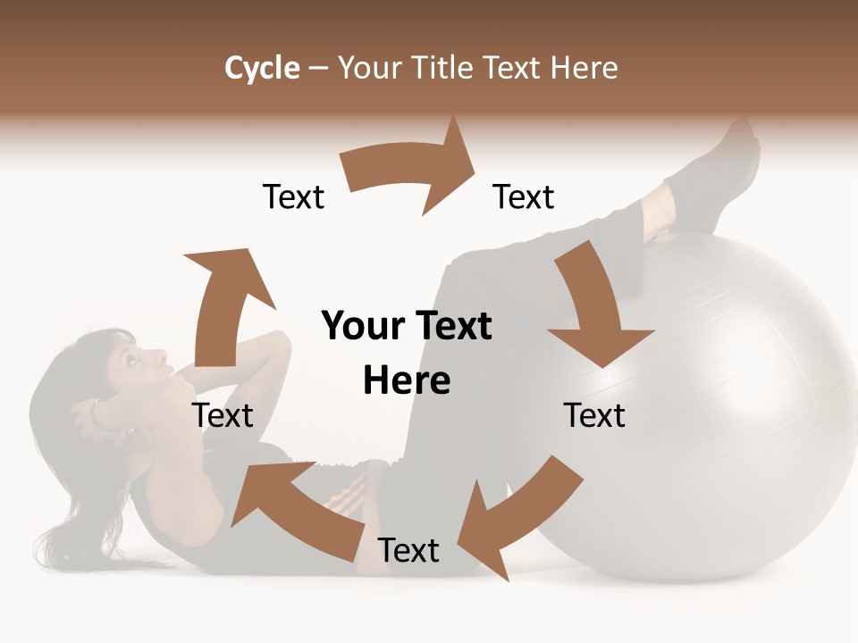 Abdos Musculaire Tenue PowerPoint Template