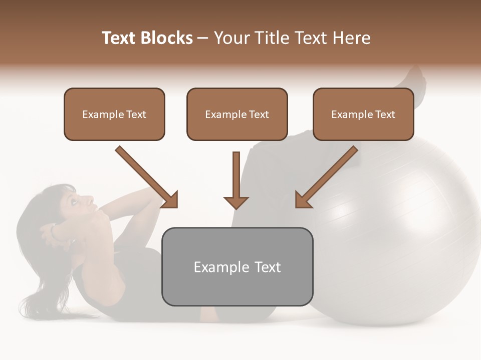 Abdos Musculaire Tenue PowerPoint Template