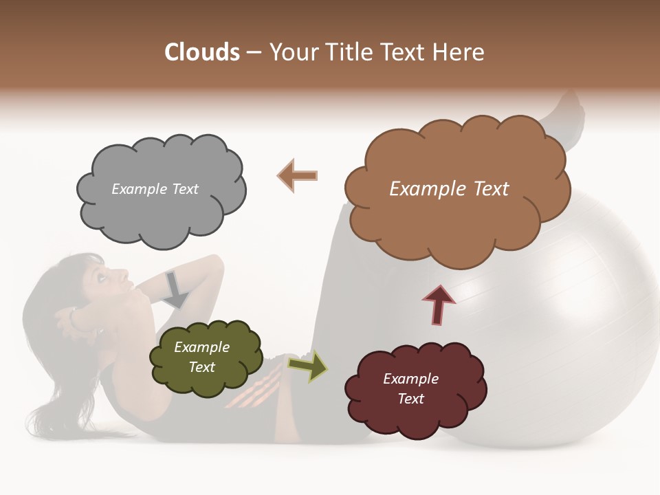 Abdos Musculaire Tenue PowerPoint Template