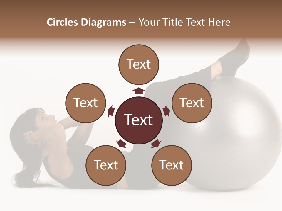 Abdos Musculaire Tenue PowerPoint Template