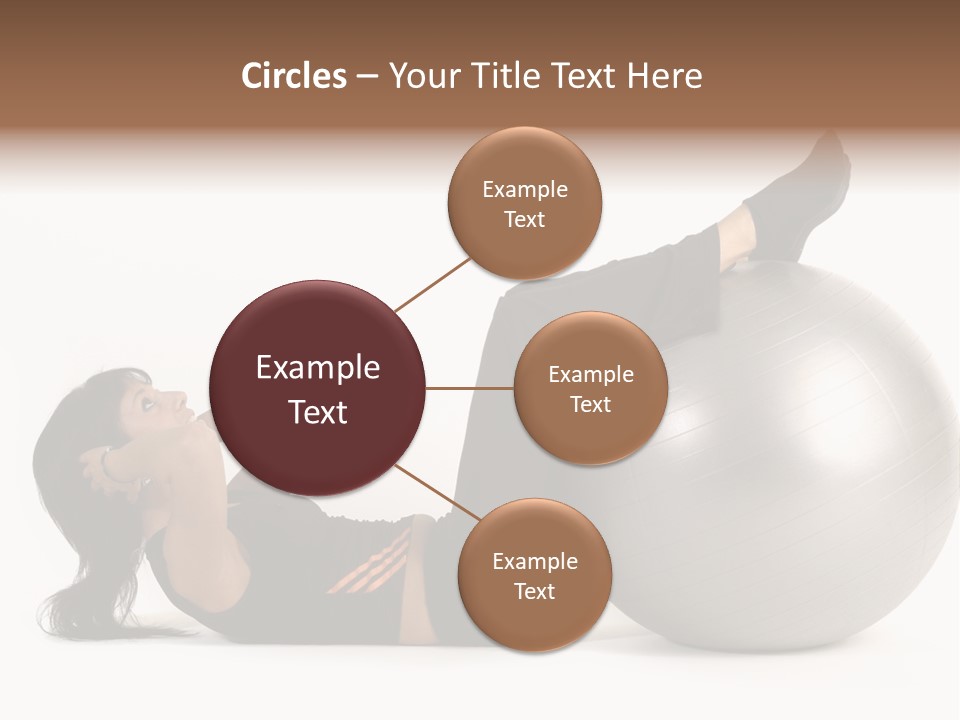 Abdos Musculaire Tenue PowerPoint Template