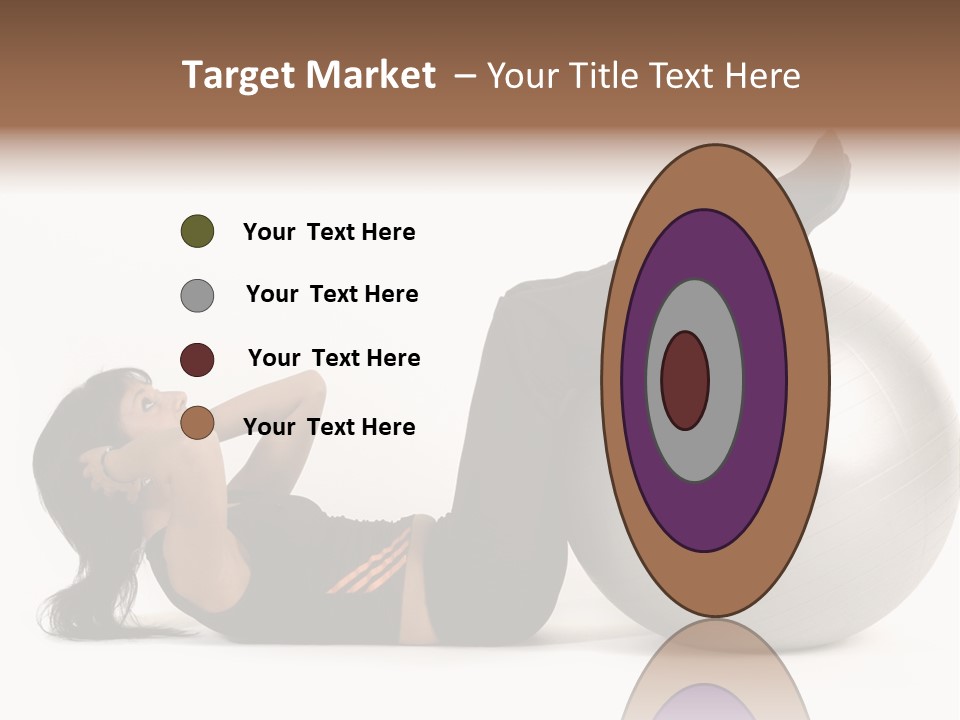 Abdos Musculaire Tenue PowerPoint Template