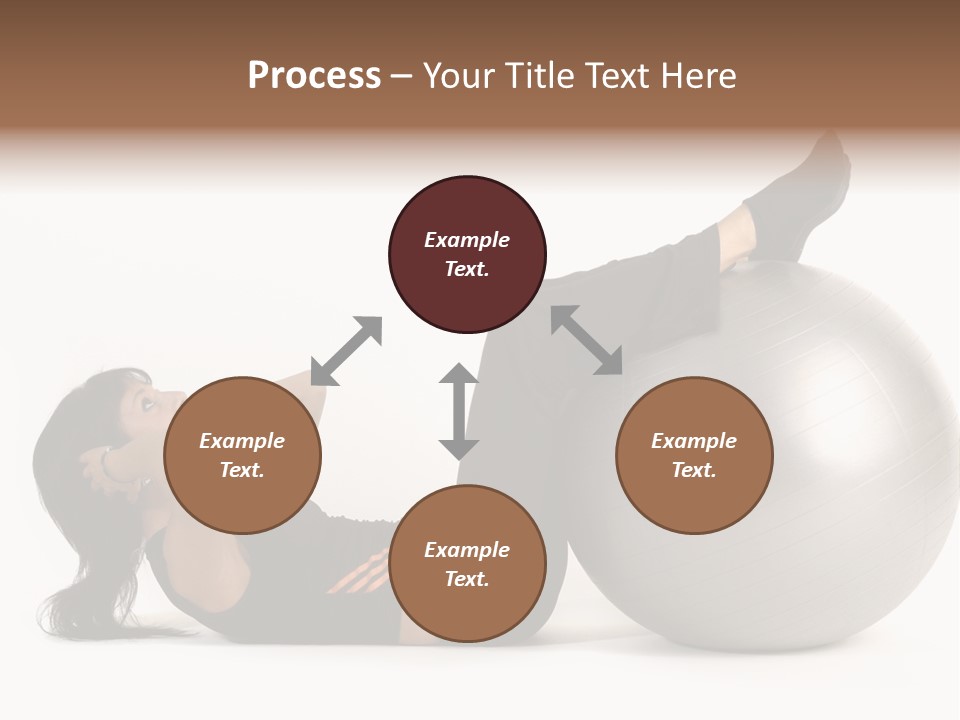 Abdos Musculaire Tenue PowerPoint Template