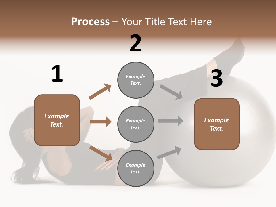 Abdos Musculaire Tenue PowerPoint Template