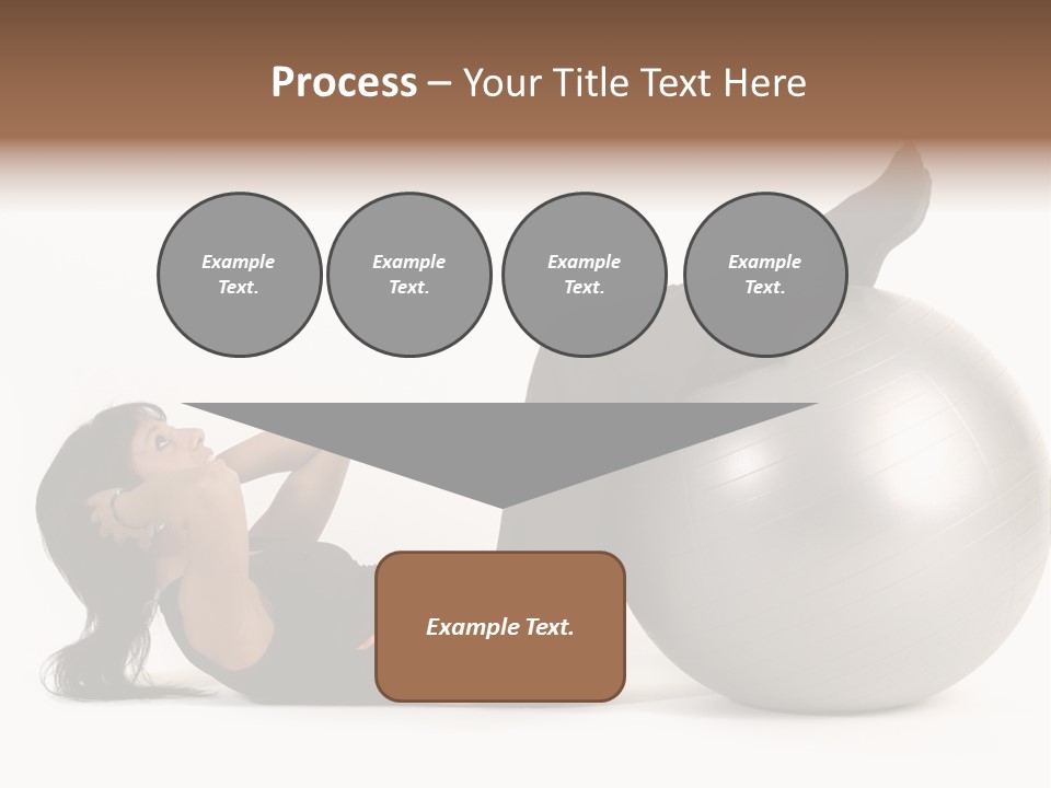 Abdos Musculaire Tenue PowerPoint Template