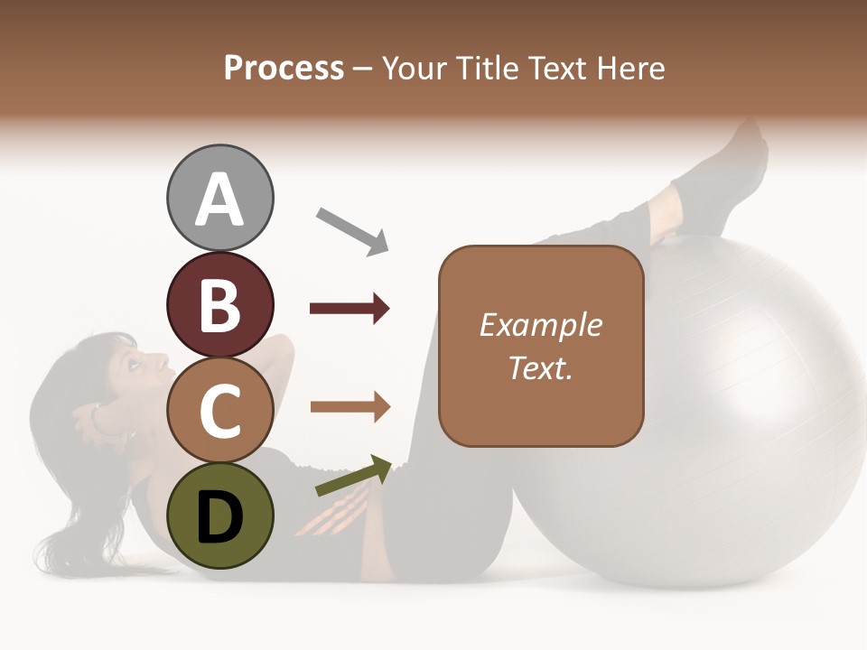 Abdos Musculaire Tenue PowerPoint Template