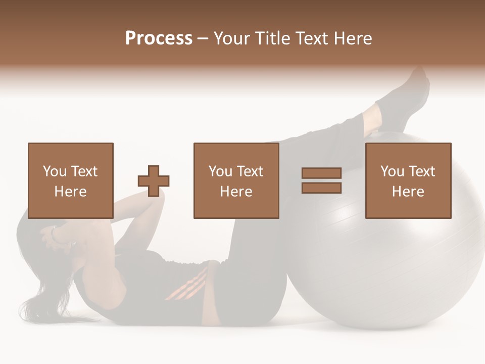 Abdos Musculaire Tenue PowerPoint Template
