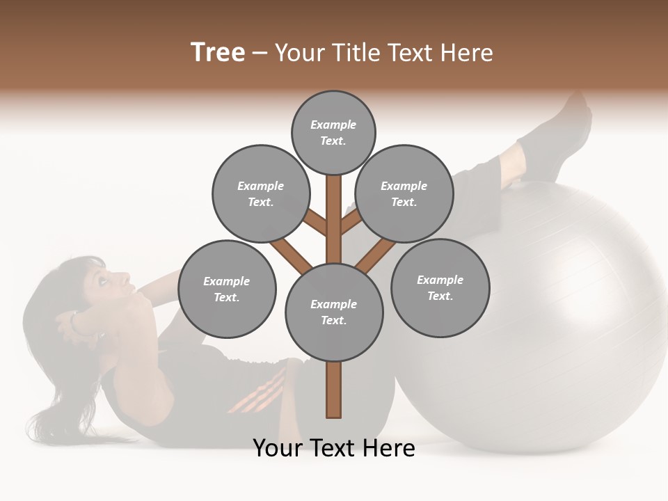 Abdos Musculaire Tenue PowerPoint Template