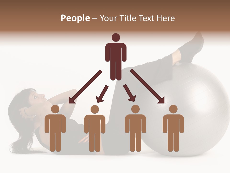 Abdos Musculaire Tenue PowerPoint Template