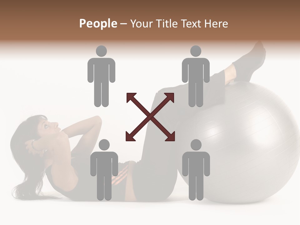 Abdos Musculaire Tenue PowerPoint Template