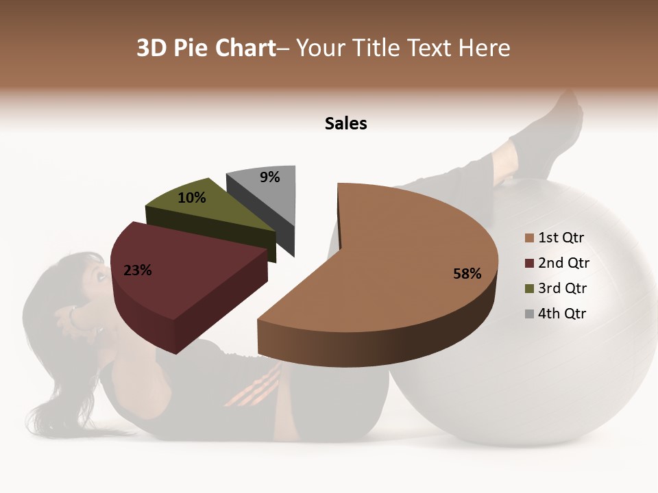 Abdos Musculaire Tenue PowerPoint Template
