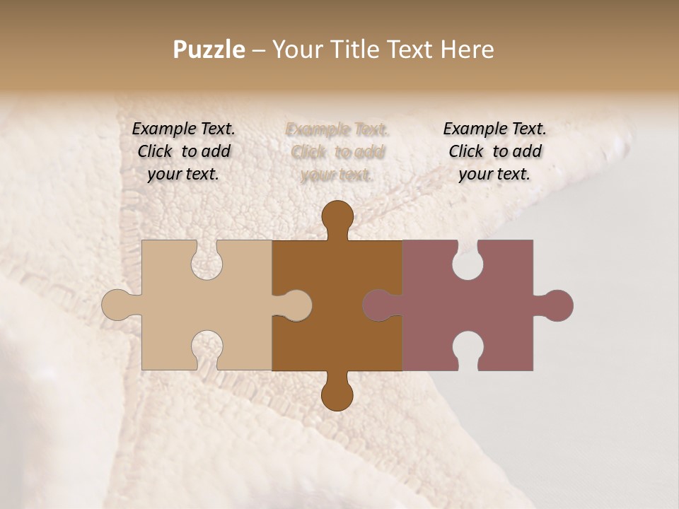 Crustacean Pentagon Starfish PowerPoint Template