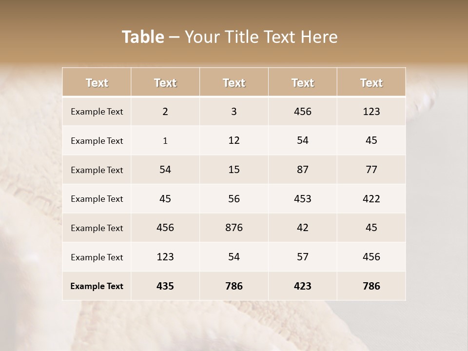 Crustacean Pentagon Starfish PowerPoint Template