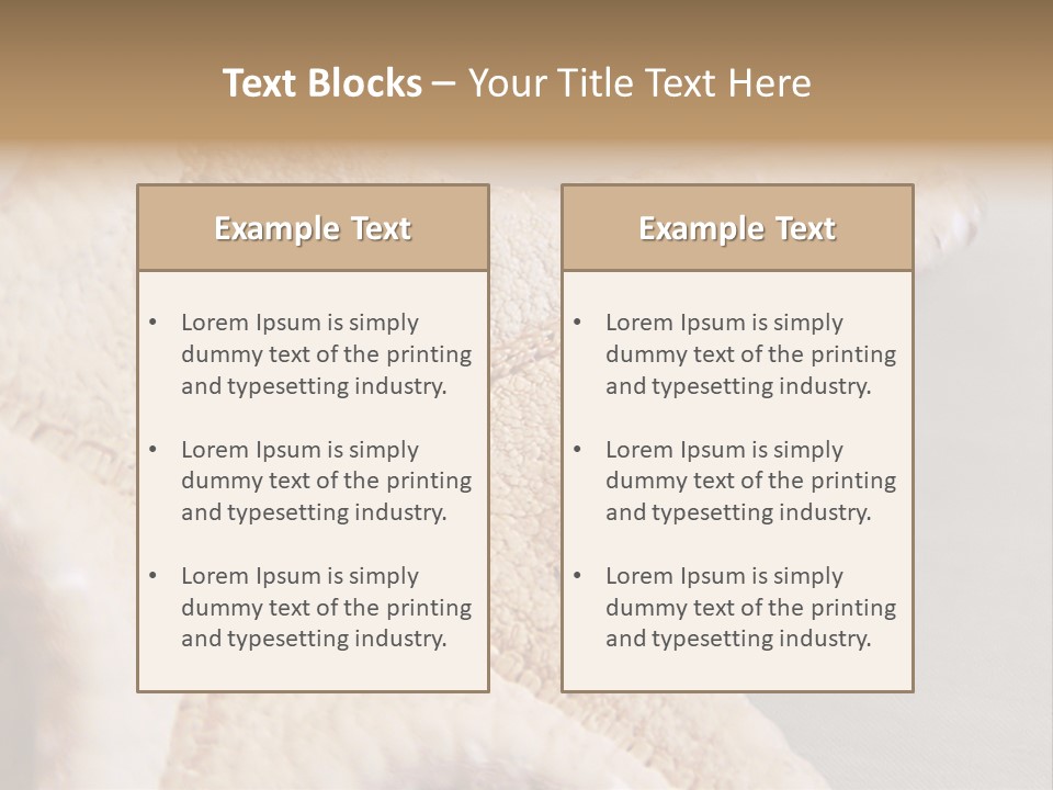 Crustacean Pentagon Starfish PowerPoint Template