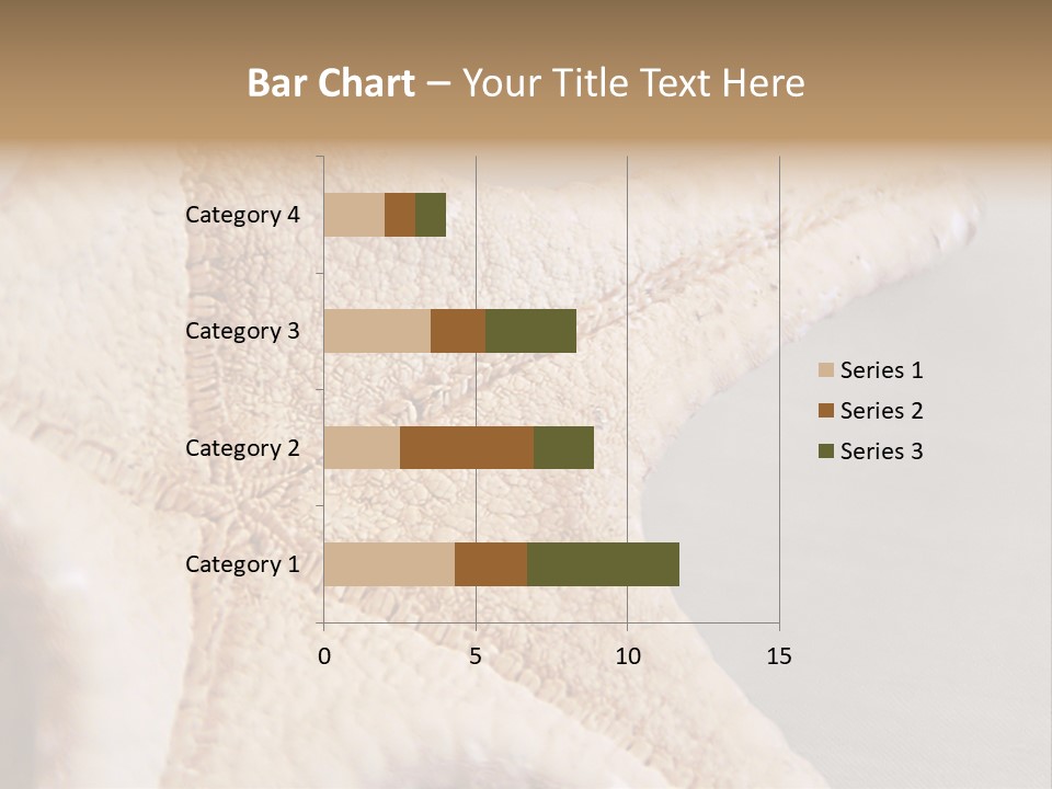 Crustacean Pentagon Starfish PowerPoint Template