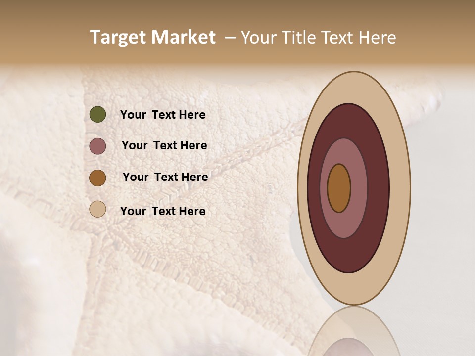 Crustacean Pentagon Starfish PowerPoint Template