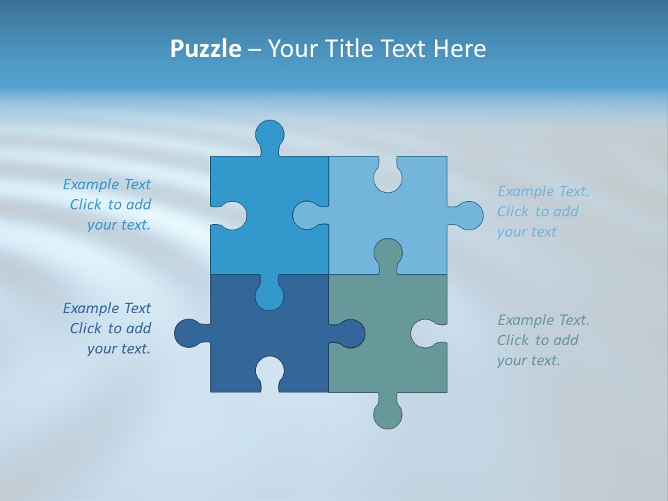 Reflection Effect Clean PowerPoint Template