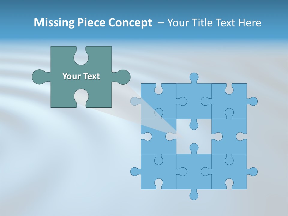 Reflection Effect Clean PowerPoint Template