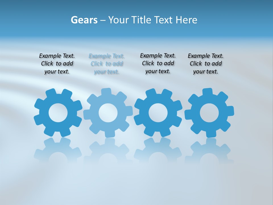 Reflection Effect Clean PowerPoint Template