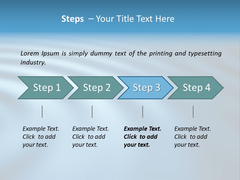 Reflection Effect Clean PowerPoint Template