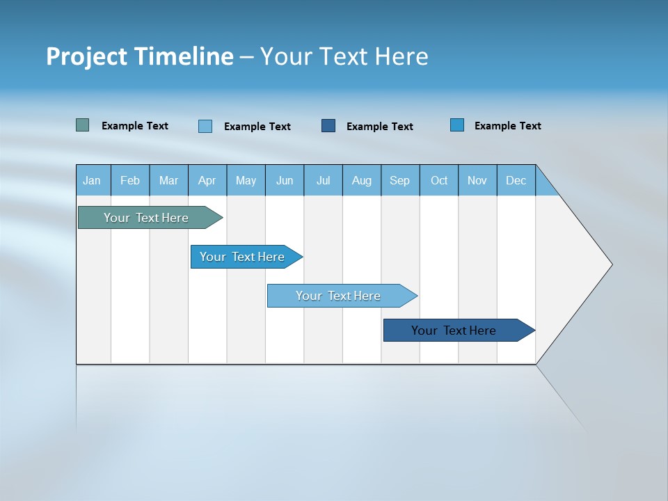Reflection Effect Clean PowerPoint Template