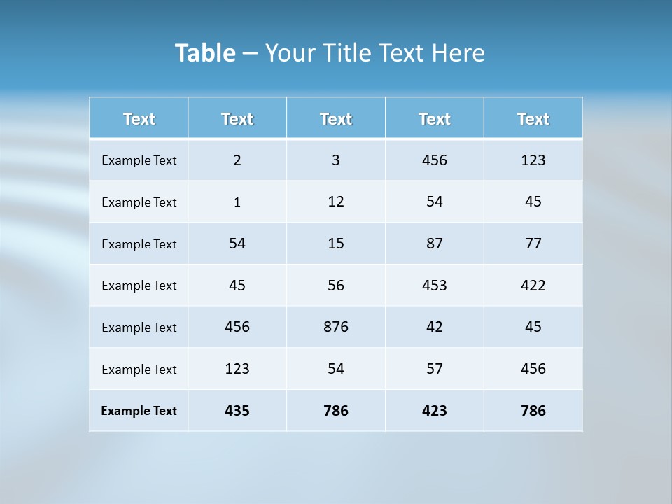 Reflection Effect Clean PowerPoint Template