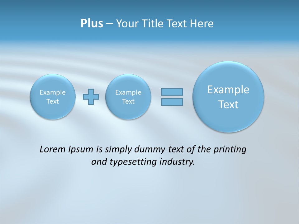 Reflection Effect Clean PowerPoint Template