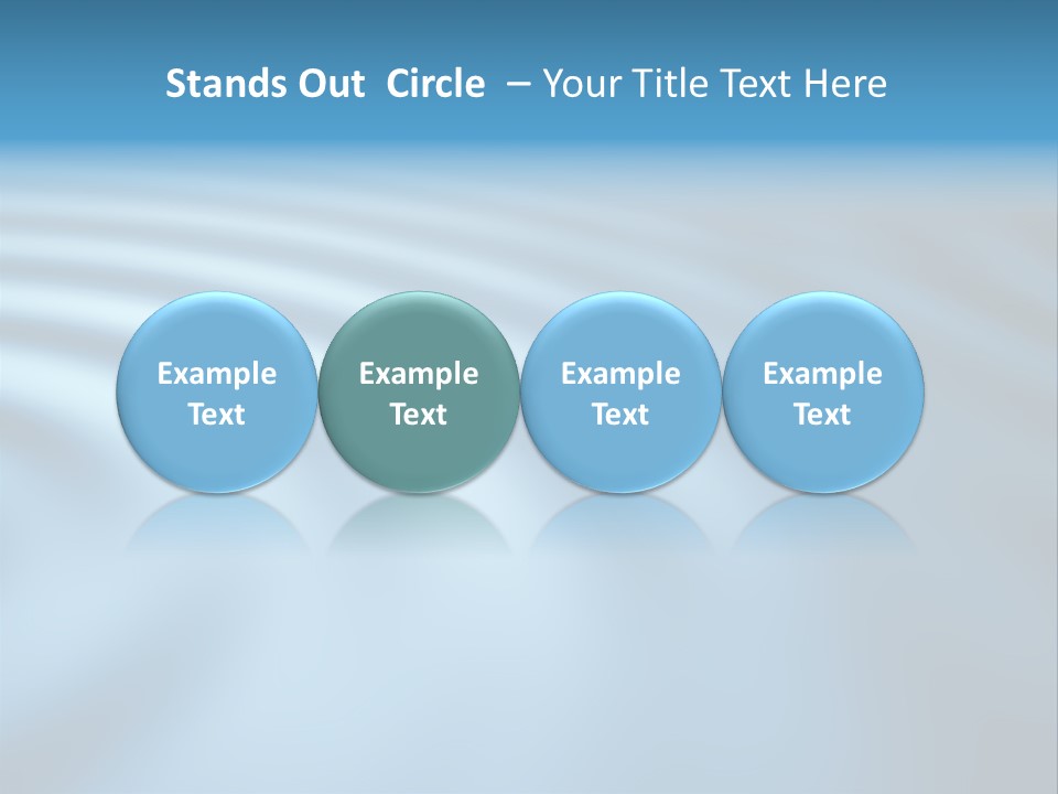 Reflection Effect Clean PowerPoint Template