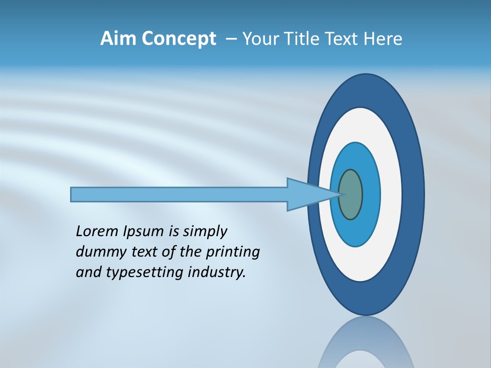 Reflection Effect Clean PowerPoint Template