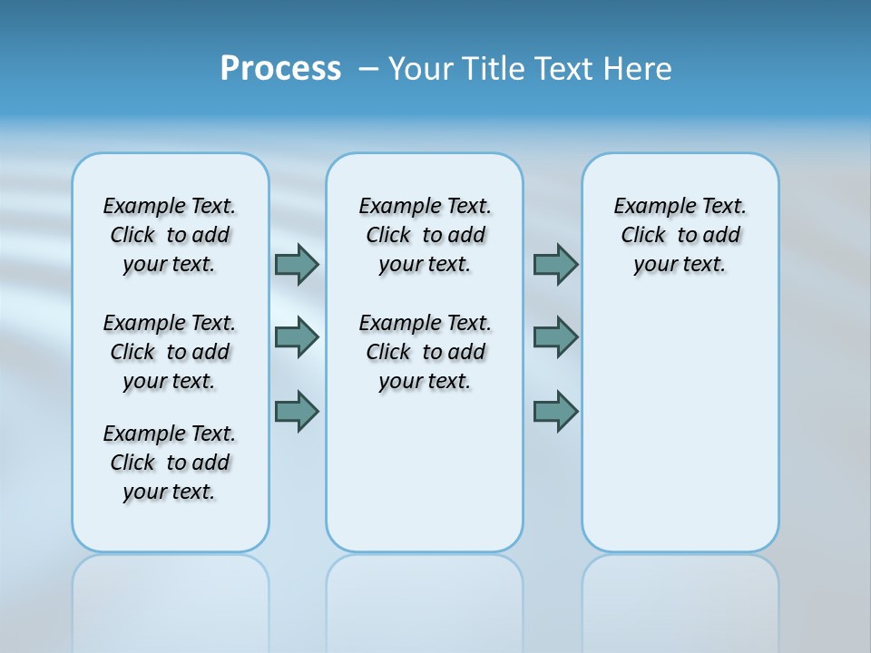 Reflection Effect Clean PowerPoint Template