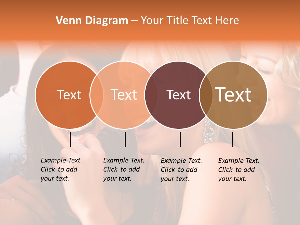 Year Festive Girl PowerPoint Template