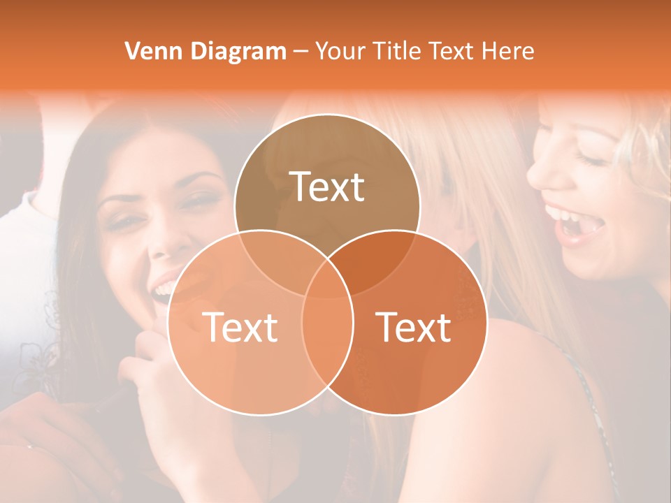 Year Festive Girl PowerPoint Template