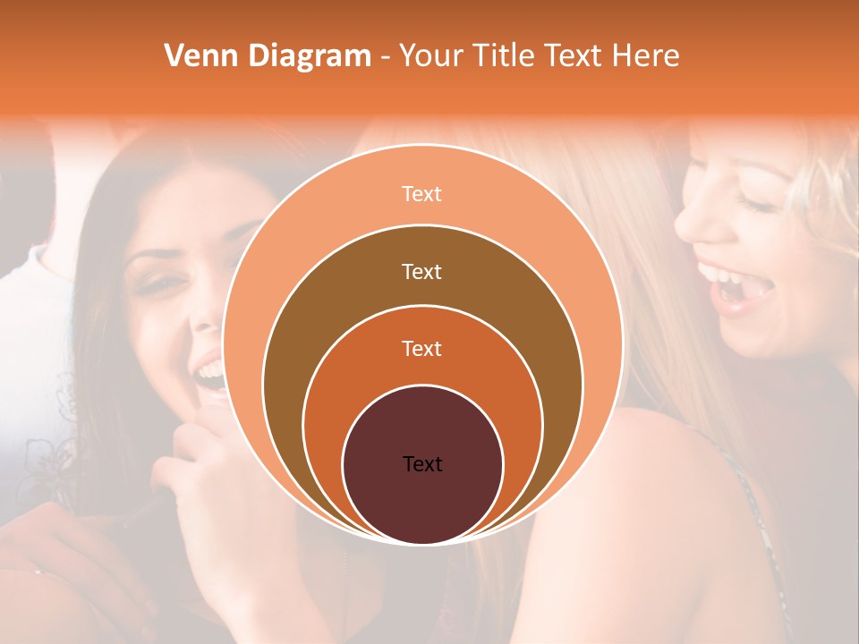 Year Festive Girl PowerPoint Template