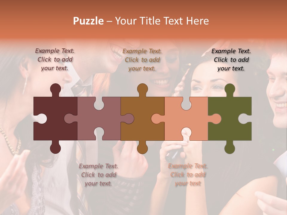 Lifestyle Night Celebrate PowerPoint Template