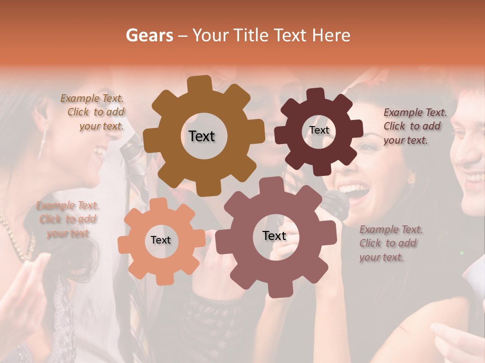 Lifestyle Night Celebrate PowerPoint Template